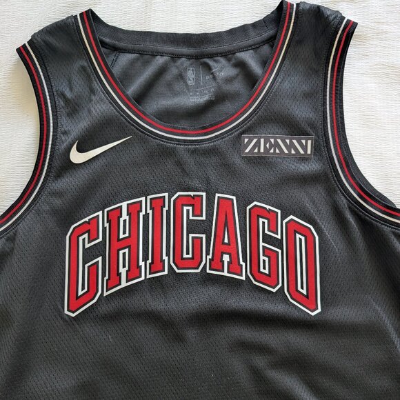 AUTHENTIC Chicago Bulls Nike Blank Jersey - Picture 2 of 9